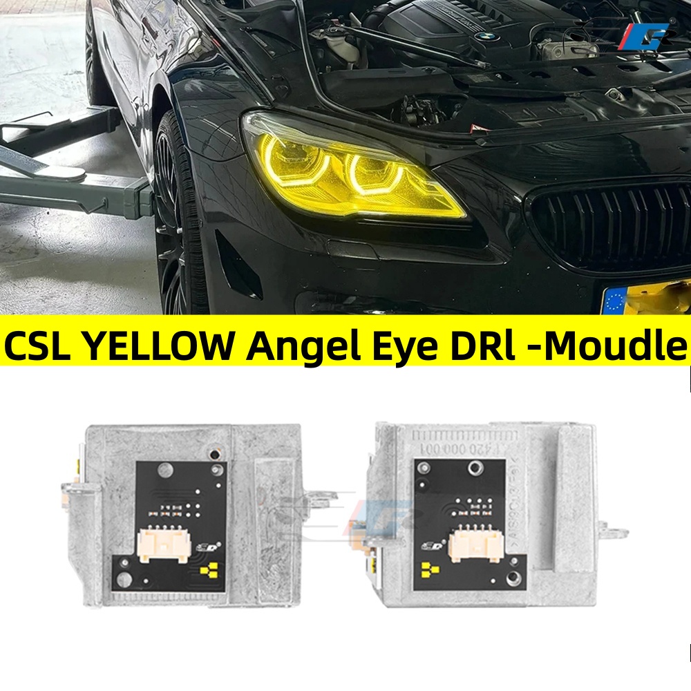 Outdoor Lighting Yellow - Modules LED DRL Angel Eye jaunes