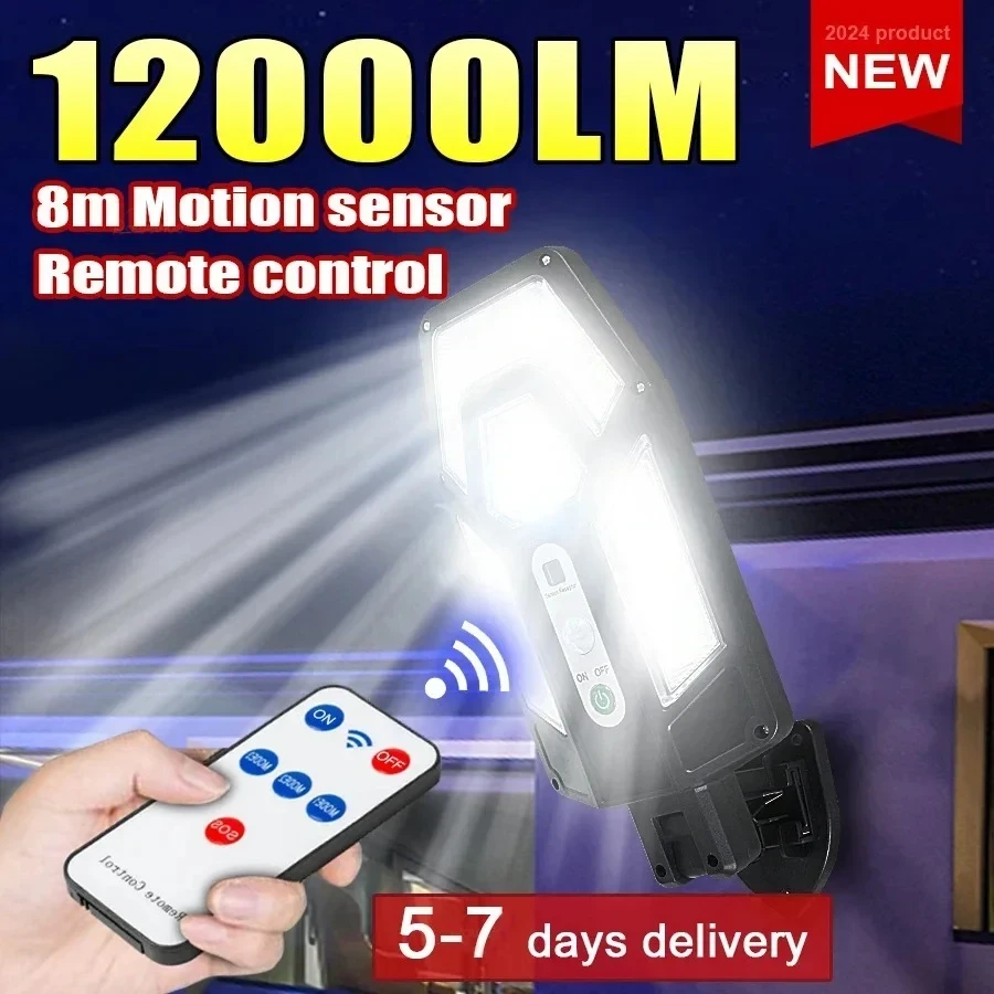 Zumtobel Outdoor Lighting - 12000LM lampe murale solaire puissante avec