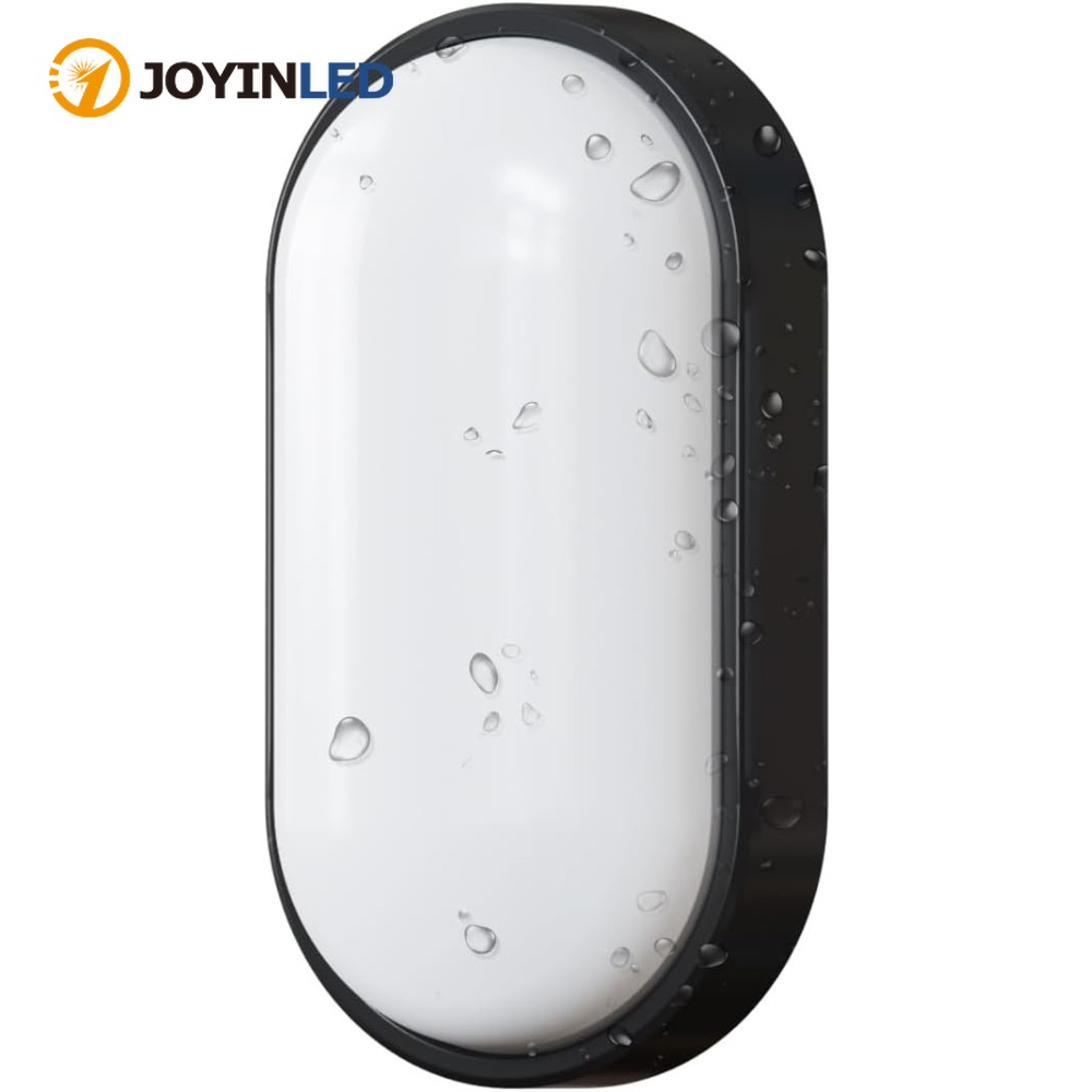 Outdoor Lighting Under Roof - Lampe murale ovale JOYINLED 15W, éclairage