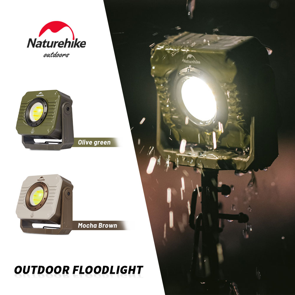 Zumtobel Outdoor Lighting - Lampe de camping Naturehike, projecteur extérieur