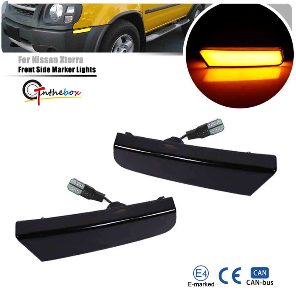Outdoor Lighting Yellow - Gtinthebox ambre jaune LED voiture avant
