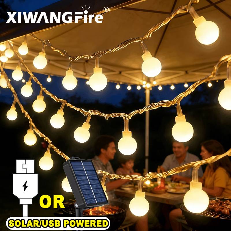 Guirlandes lumineuses solaires - Outdoor Lighting Nearby avis et prix