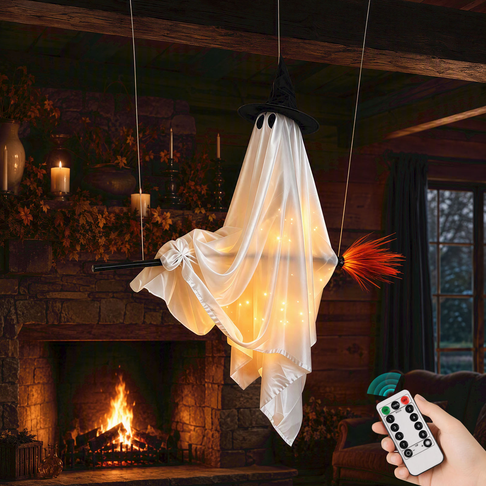 Décoration suspendue d'Hallowe - Outdoor Lighting On Trees avis et prix