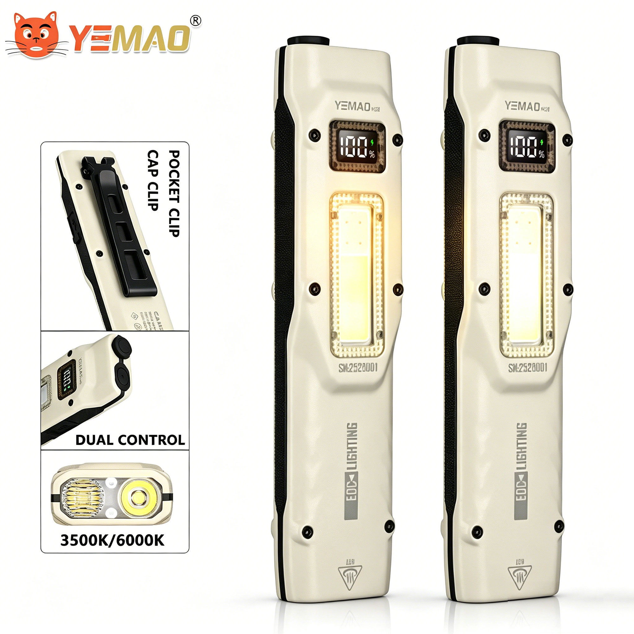 Portable 880LM YEMAO M28 Ultra - Outdoor Lighting Nearby avis et prix