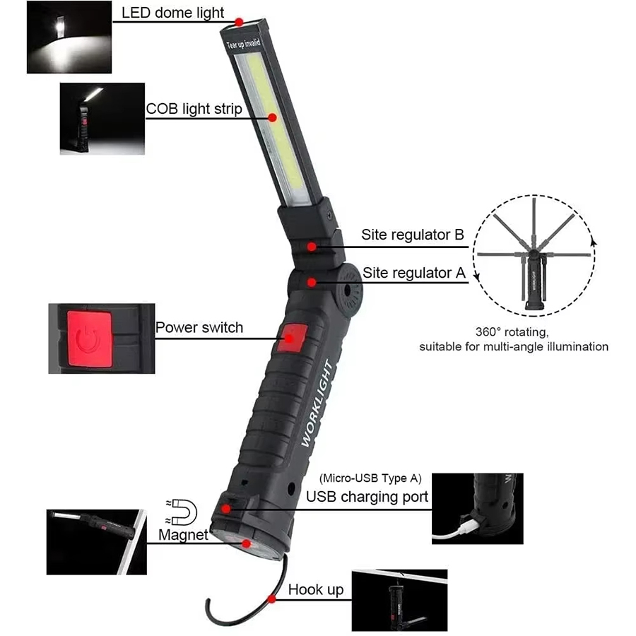Lampe de poche LED Portable av - Outdoor Lighting Nearby avis et prix