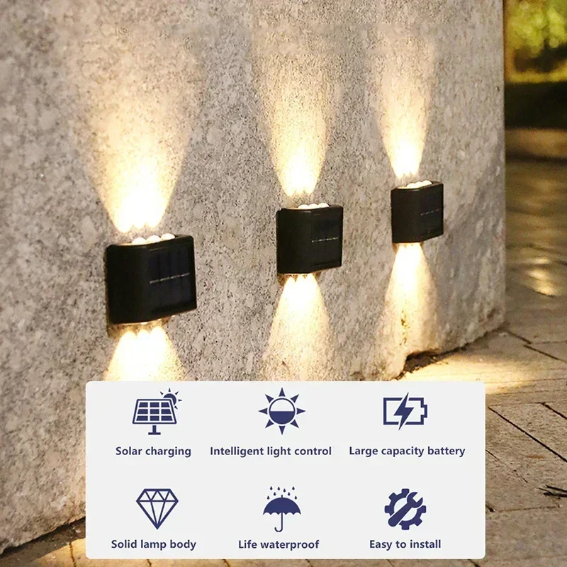 Lampe murale solaire COB, étan - Outdoor Lighting And Landscape avis et prix