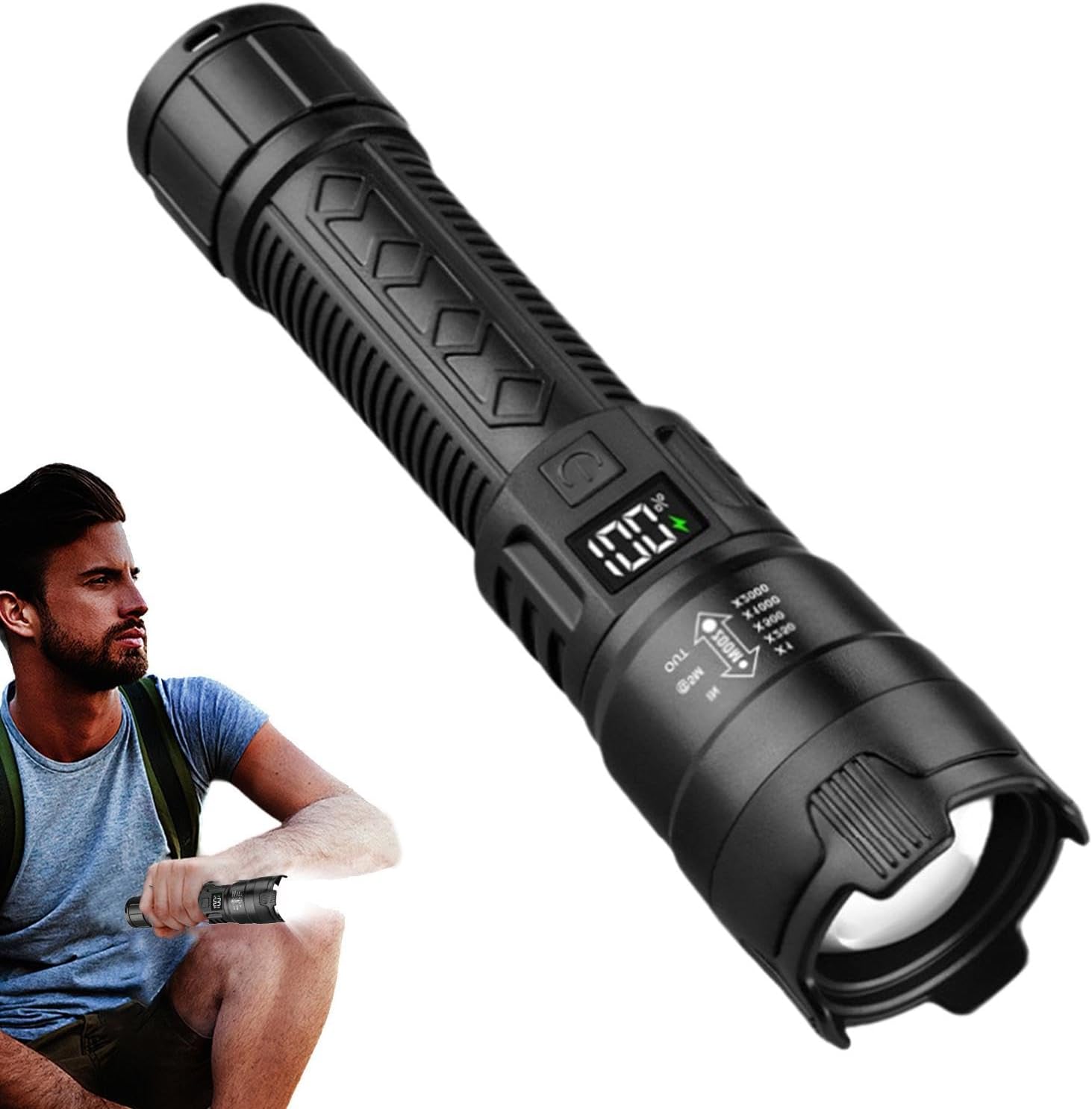 Lampe de poche tactique LED 20 - Outdoor Lighting Nearby avis et prix