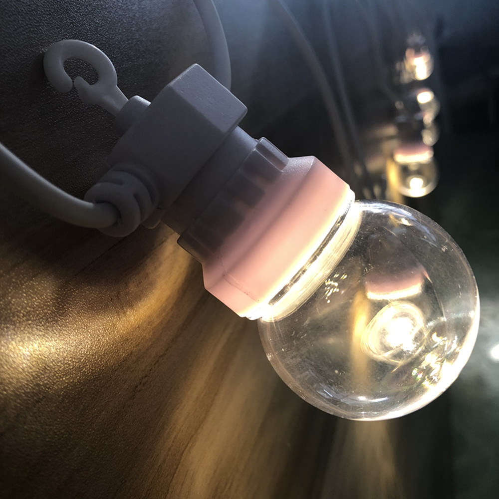 IP65 G50 câble blanc boule lai - Lighting Wedding Outdoor avis et prix