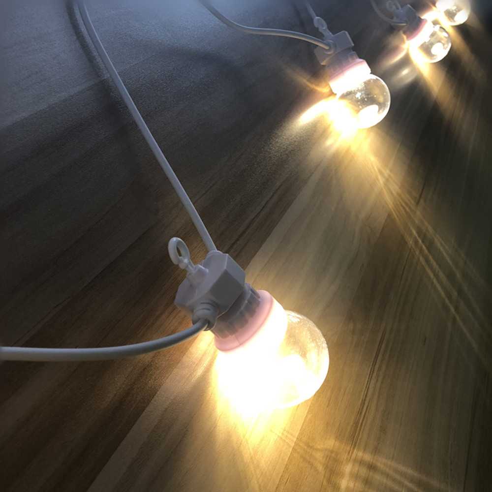 IP65 G50 câble blanc boule lai - Lighting Wedding Outdoor avis et prix