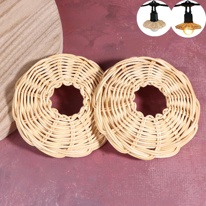 Lot de 2 abat-jour en rotin ti - Outdoor Lighting Chandelier avis et prix