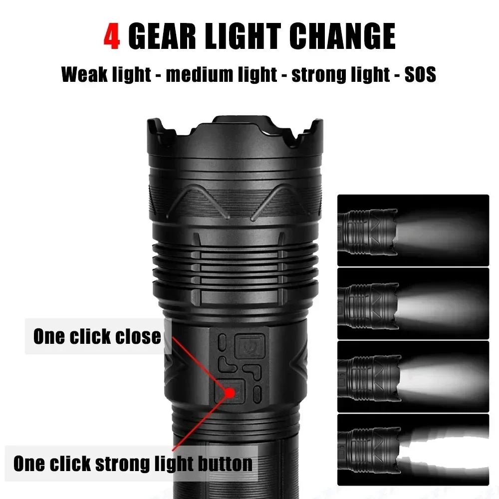 Lampe torche LED super lumineu - Outdoor Lighting House avis et prix