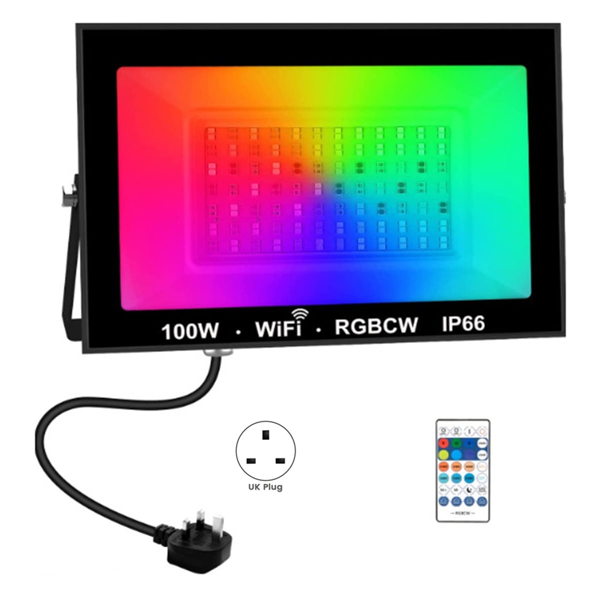 Projecteur LED RGBCW 100W AA19 - Outdoor Lighting Uk avis et prix