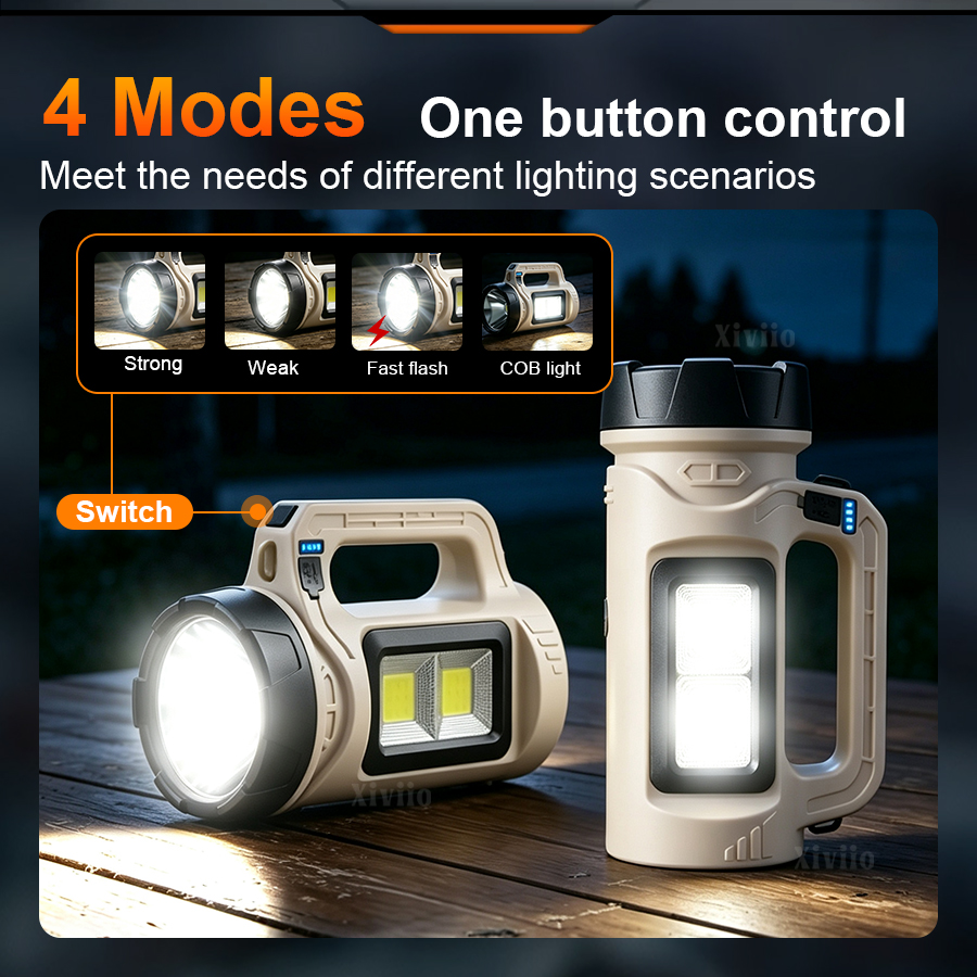 Torche LED portative multiscèn - Outdoor Lighting Nearby avis et prix