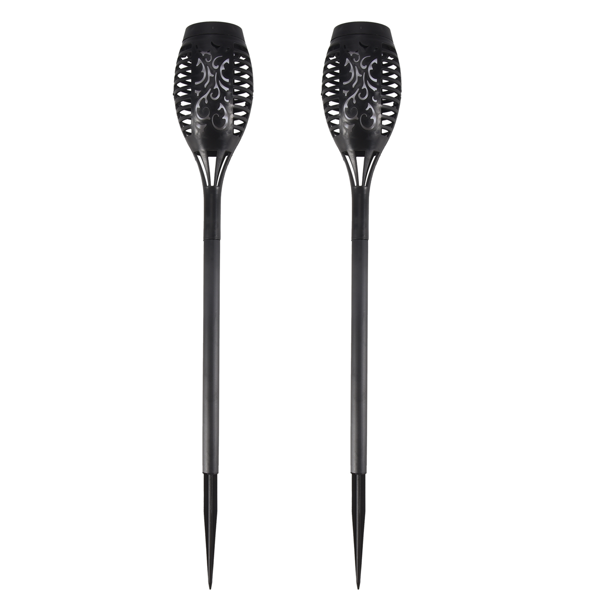 Lampe solaire LED à effet de f - Outdoor Lighting And Landscape avis et prix