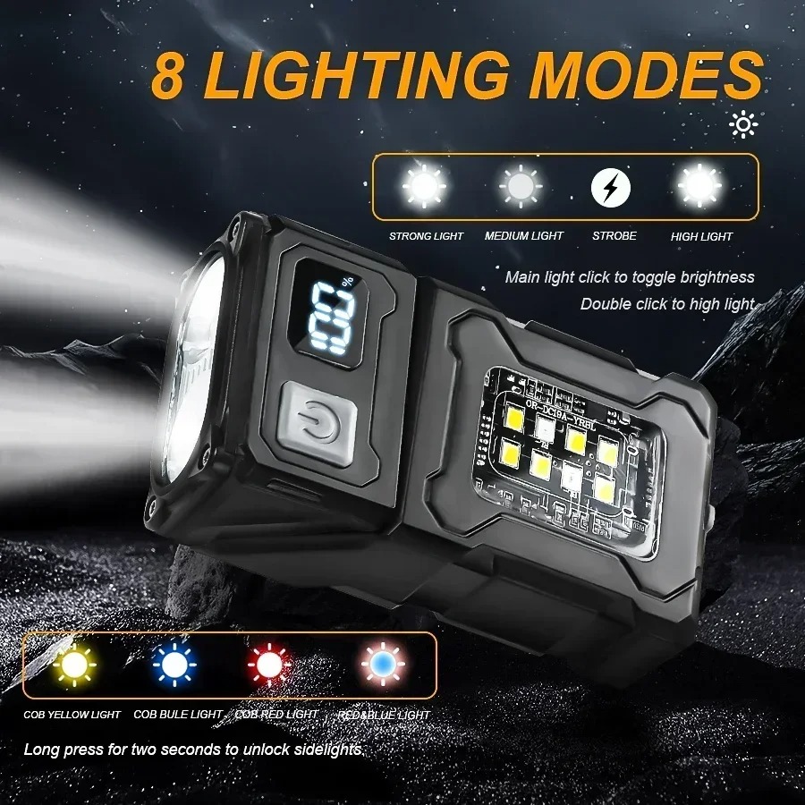 Mini lampe torche LED recharge - Outdoor Lighting Nearby avis et prix