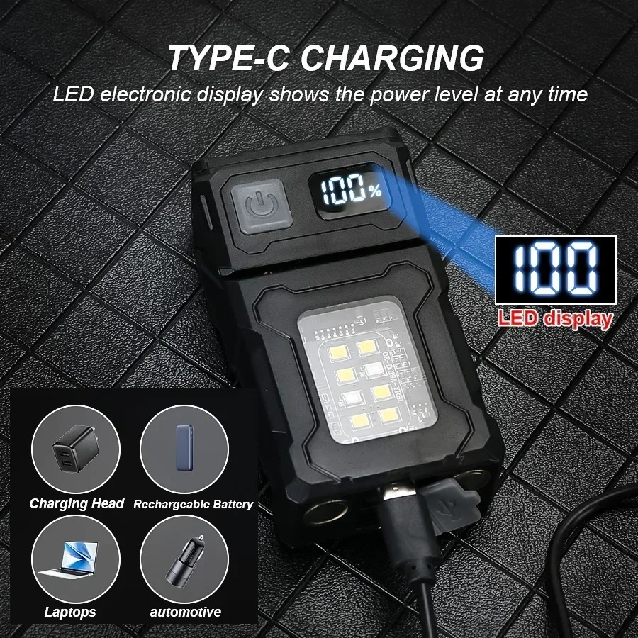 Mini lampe torche LED recharge - Outdoor Lighting Nearby avis et prix