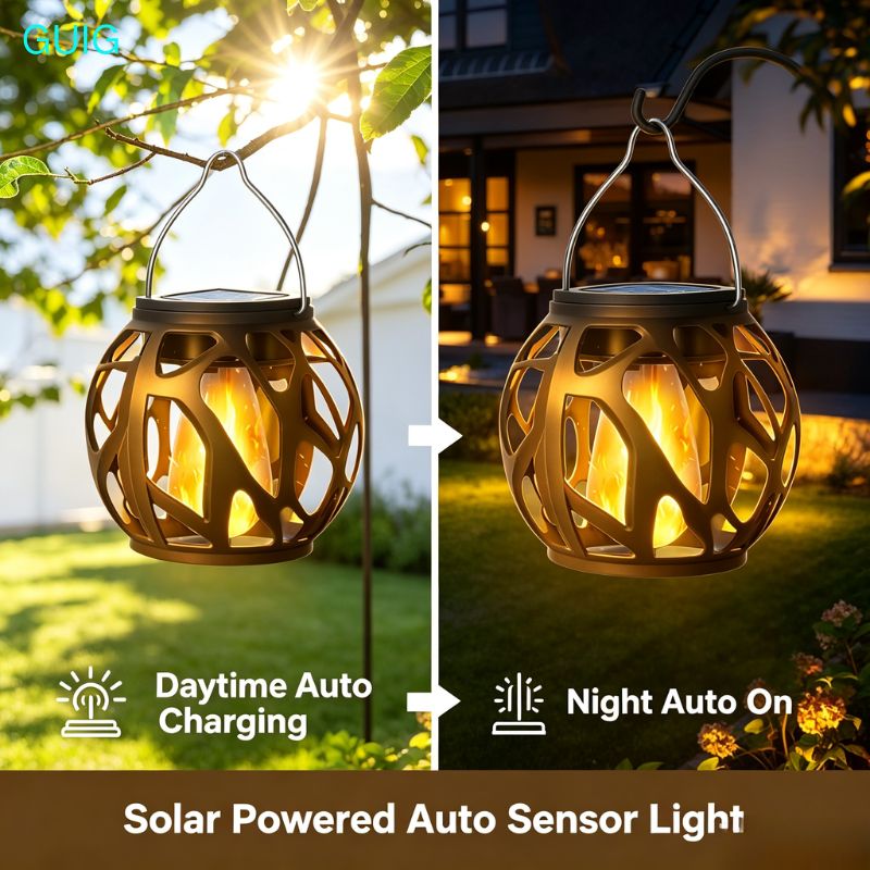 Lot de 1/2/4 lanternes solaire - Outdoor Lighting On Trees avis et prix