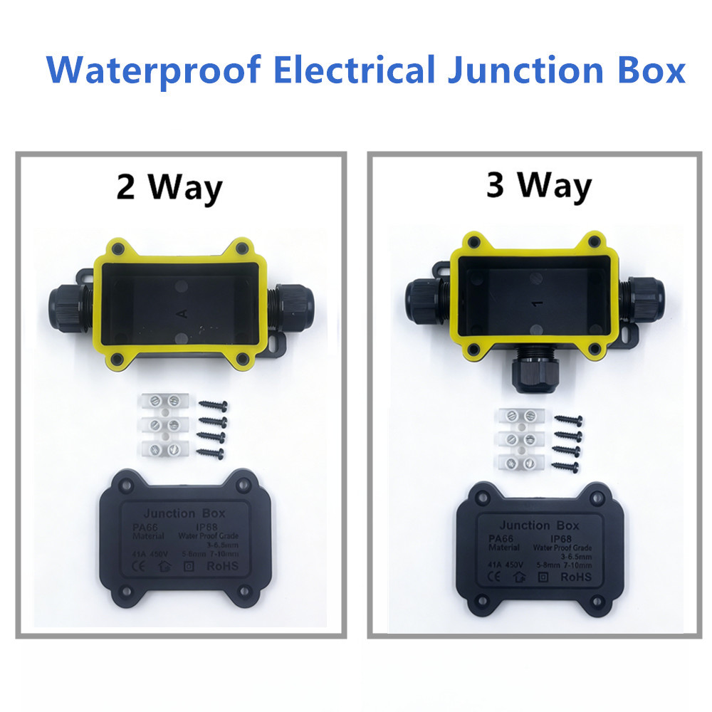 Boîte de jonction étanche IP68 - Outdoor Lighting Junction avis et prix