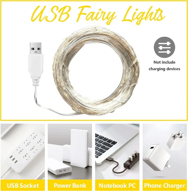 Guirlande lumineuse LED USB en - Lighting Wedding Outdoor avis et prix