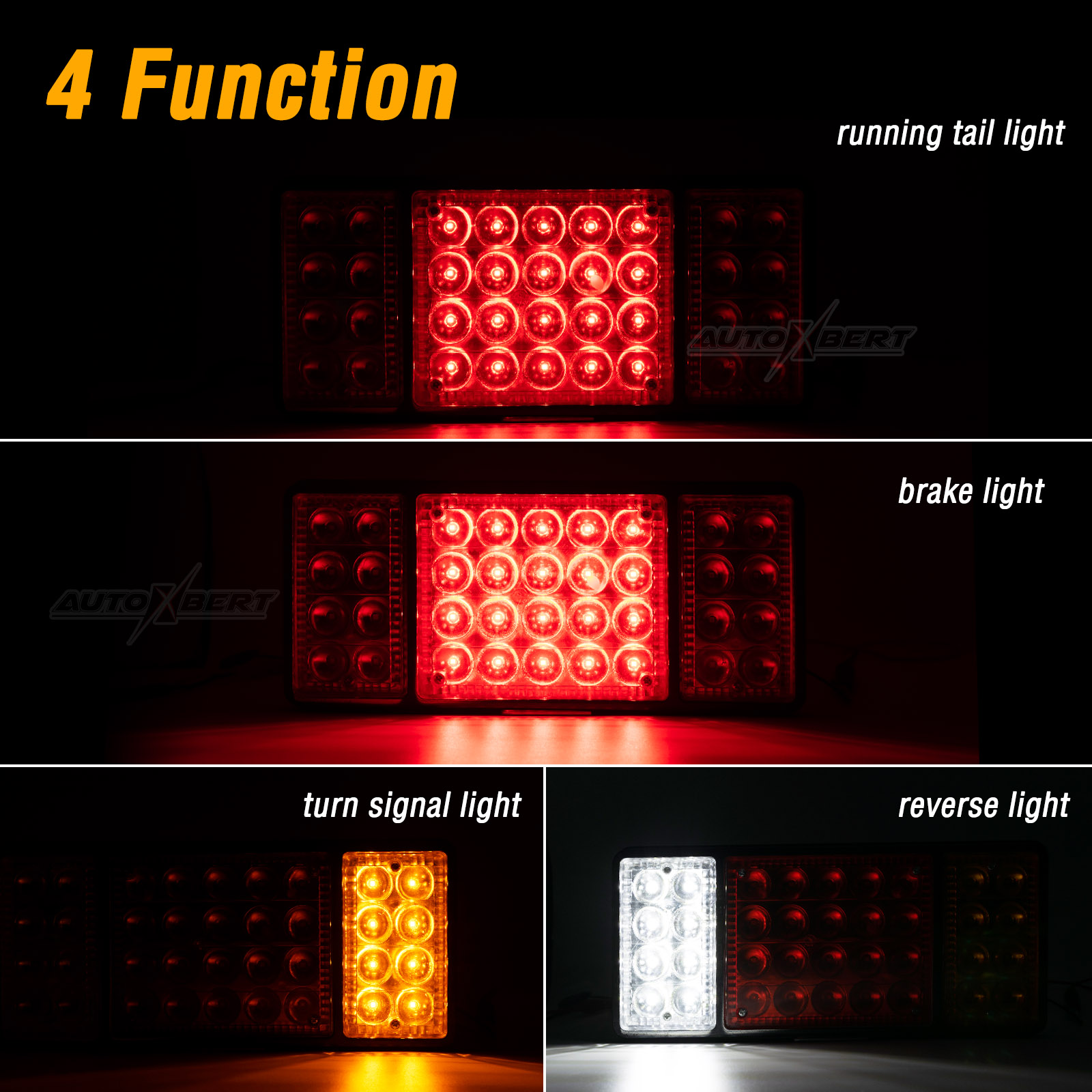 12V 36LED camion feu arrière i - Outdoor Lighting Yellow avis et prix