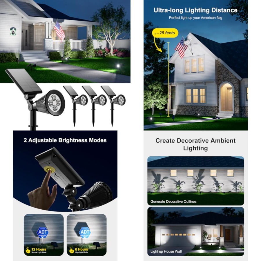 Projecteurs solaires extérieur - Outdoor Lighting And Landscape avis et prix