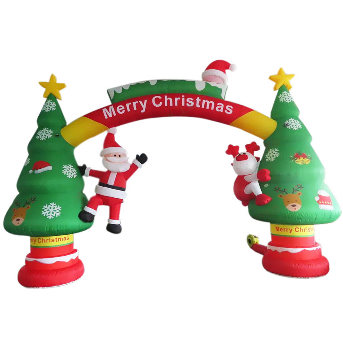 Arche gonflable de Noël avec P - Outdoor Lighting On Trees avis et prix