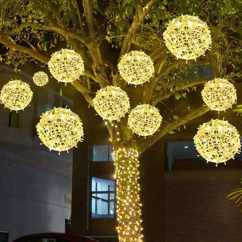 Lampes boule d'extérieur suspe - Outdoor Lighting On Trees avis et prix