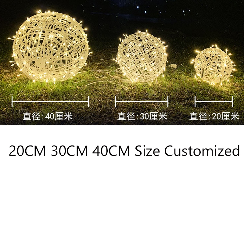 Lampes solaires de boule de no - Outdoor Lighting On Trees avis et prix