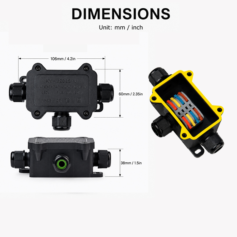 Boîtier de jonction étanche IP - Outdoor Lighting Junction avis et prix