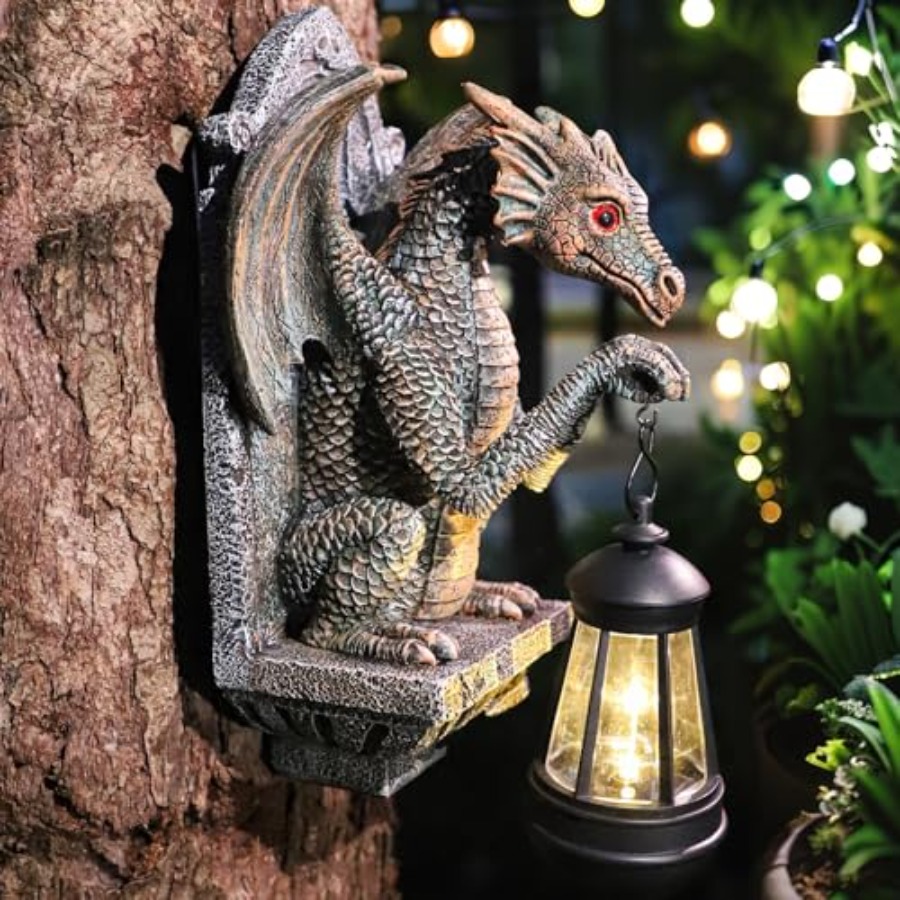 Lanterne solaire en forme de d - Outdoor Lighting On Trees avis et prix