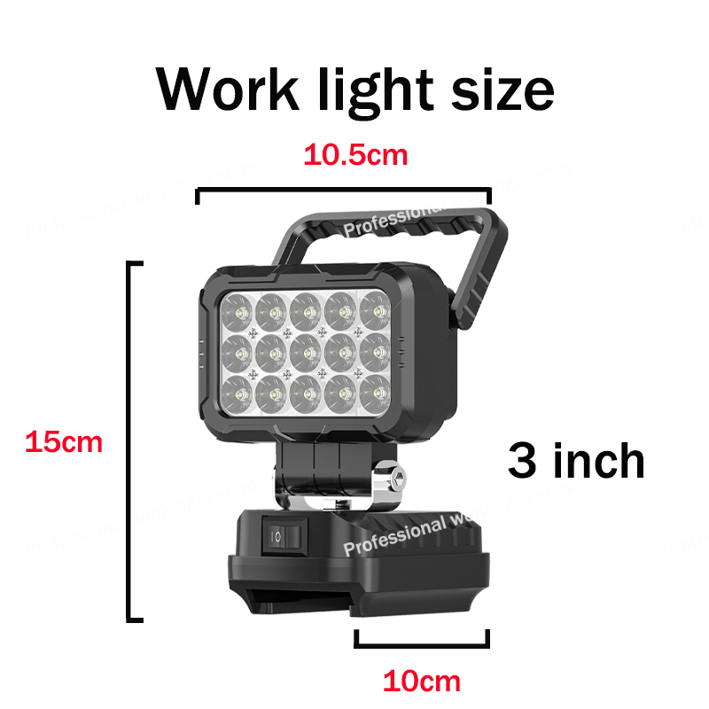 Lampe de travail pour batterie - Zumtobel Outdoor Lighting avis et prix