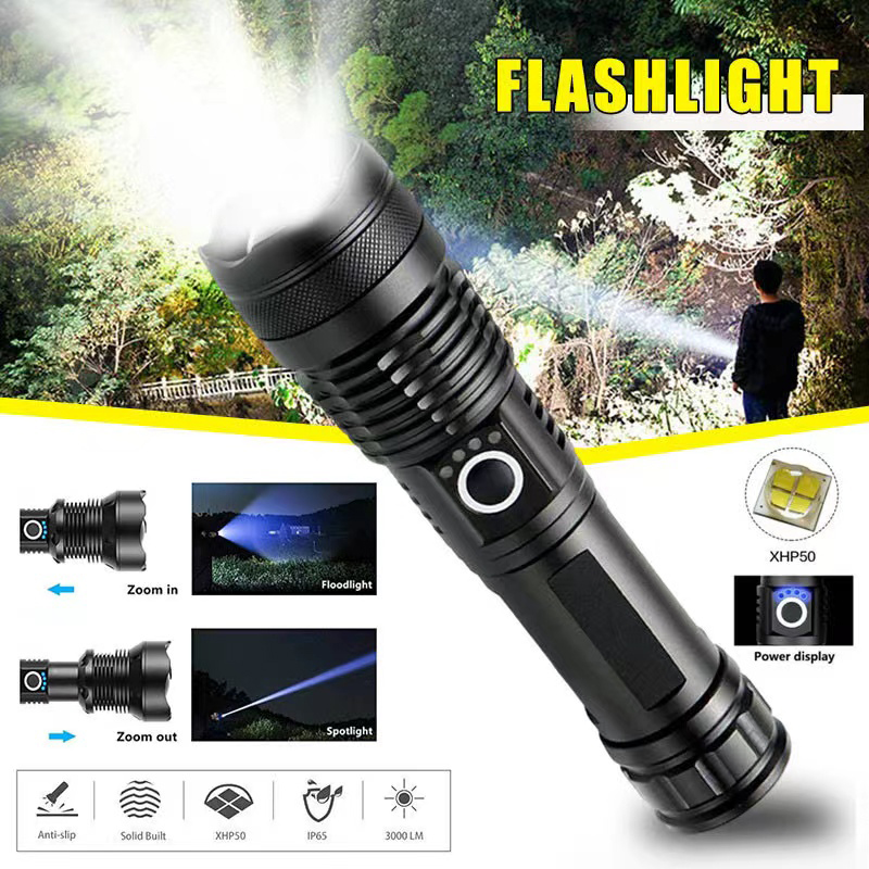 Lampe de poche LED haute puiss - Outdoor Lighting Nearby avis et prix