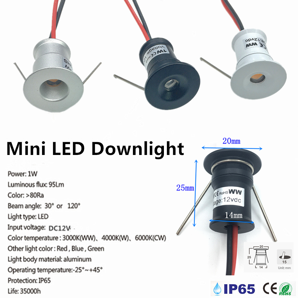 Mini Downlight LED 12V 15mm en - Outdoor Lighting Under Roof avis et prix
